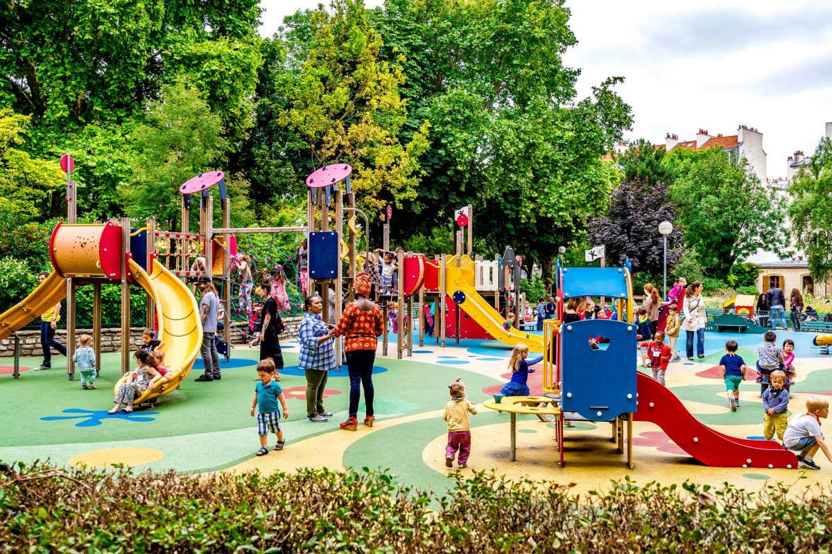MTETTE A children's playground in Paris, France