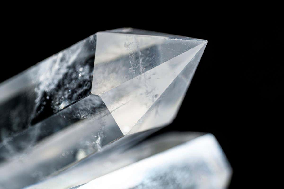 A stock image of crystals