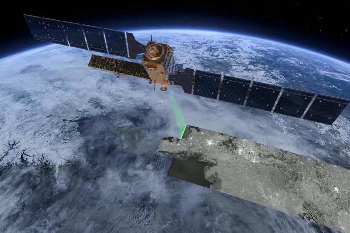Sentinel-3, one of the satellites used by the Copernicus programme