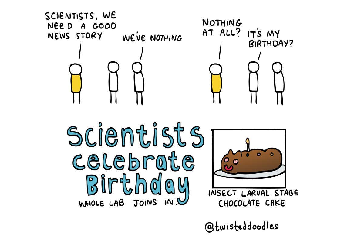 Twisteddoodles on the search for a good news story