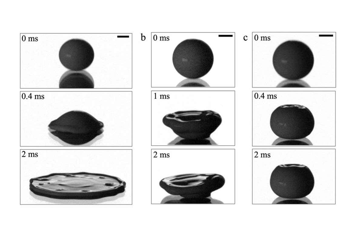 This fluid can be a liquid and solid at the same time