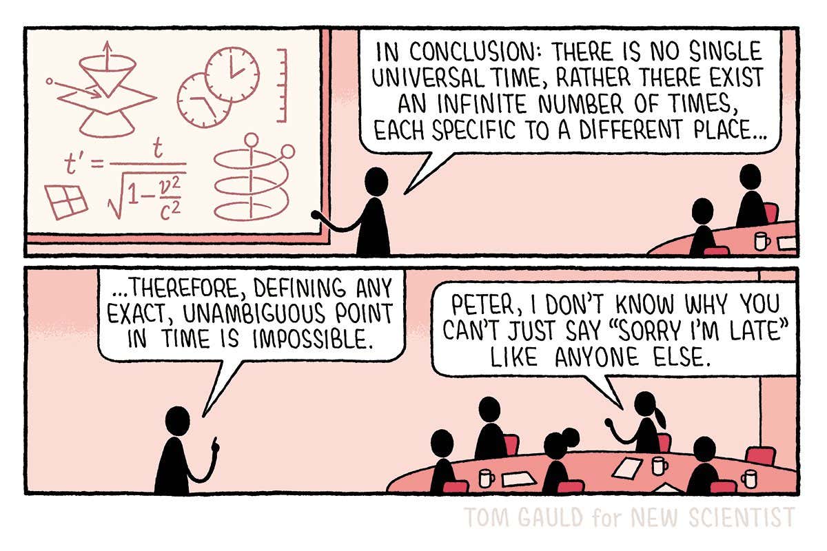 Tom Gauld on the enigma of time