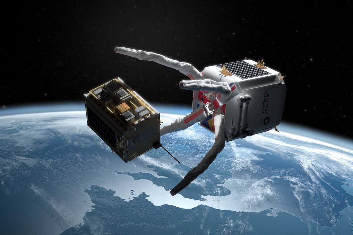 A mission to grab a dead satellite