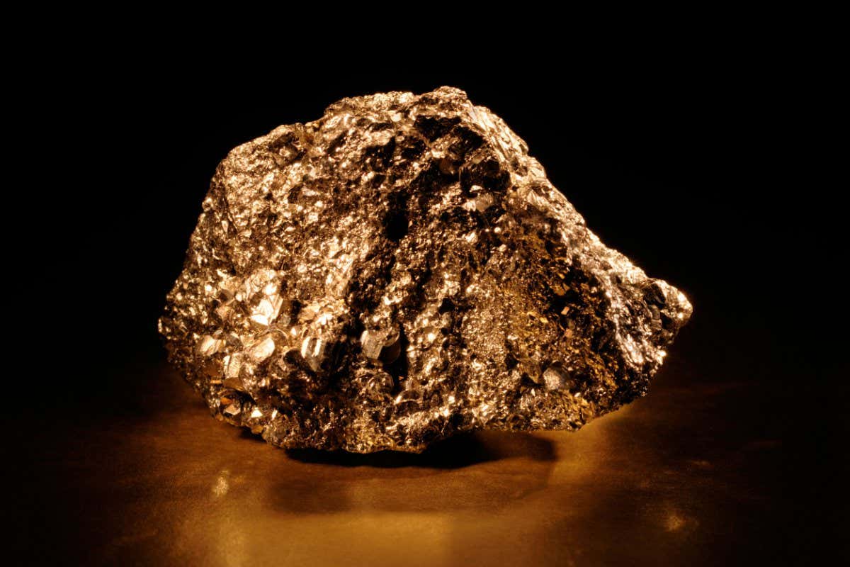 B75861 Iron Pyrite Fools Gold. Image shot 01/2009. Exact date unknown.