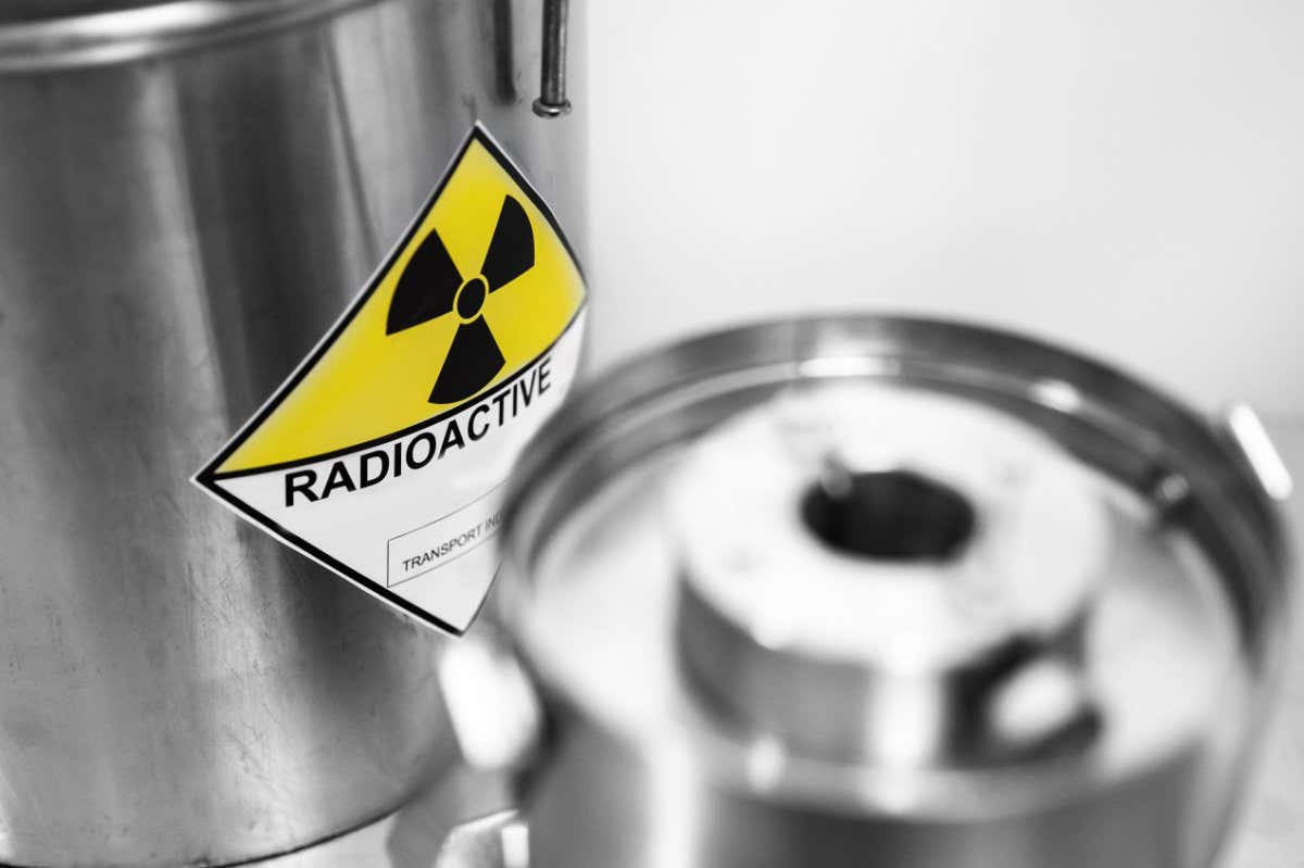 Radioactive material cannister