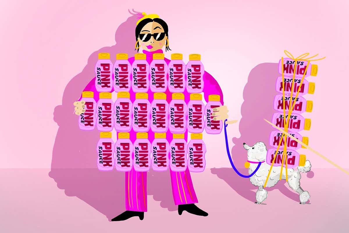 Pink Sauce provokes social media savaging