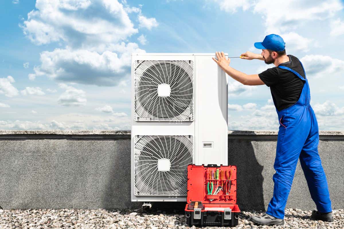 Air Conditioner, Equipment, Compressor, Service, Repairman