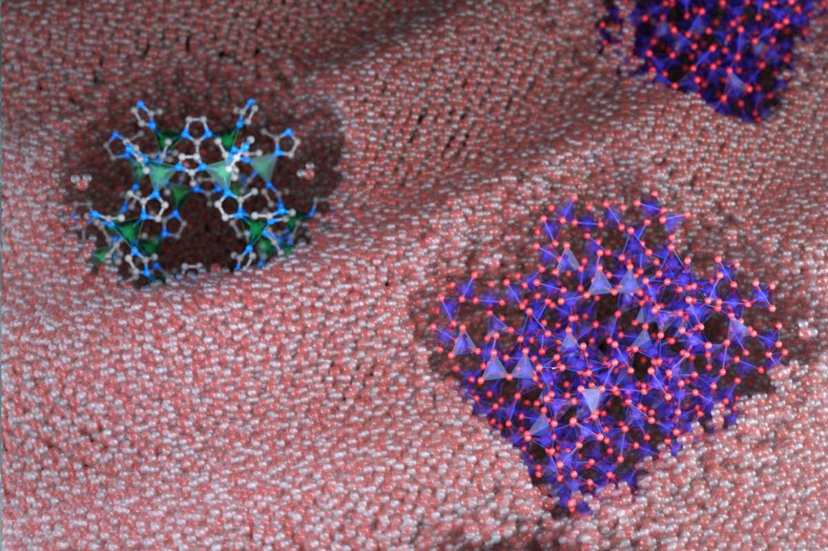 The liquid water sponge