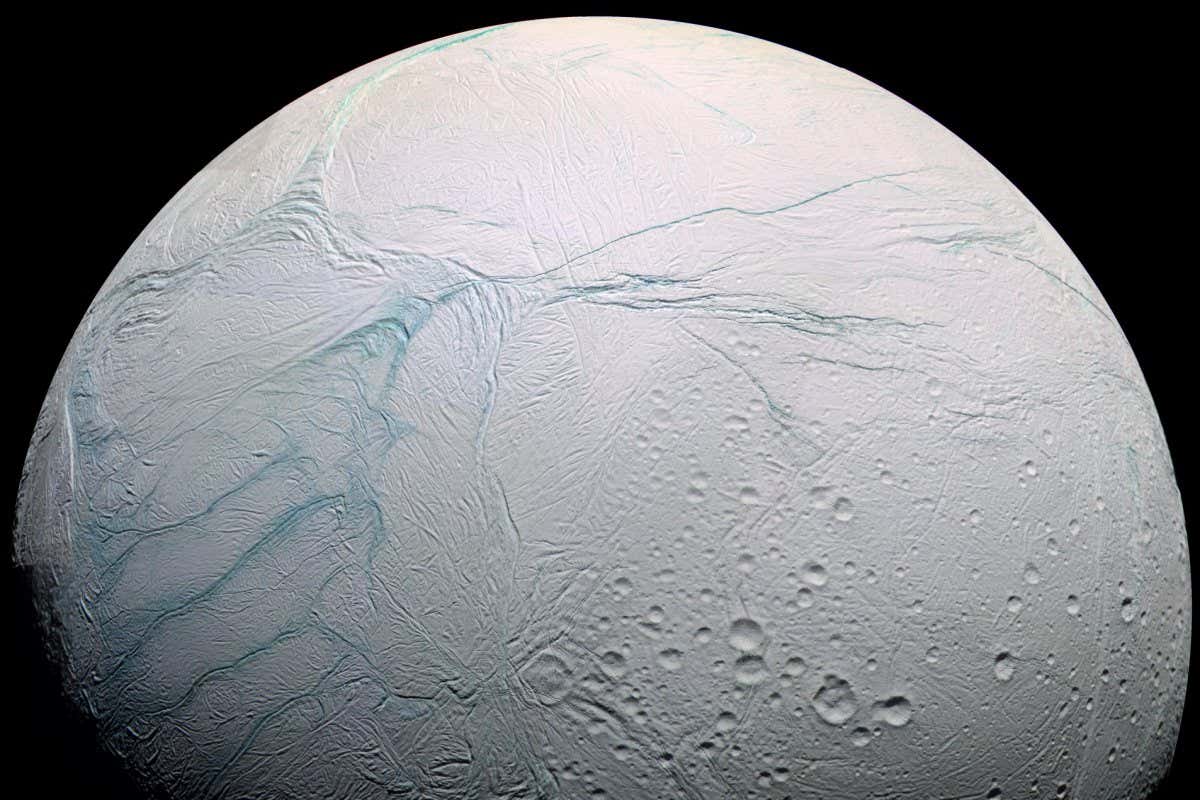 Saturn's moon Enceladus