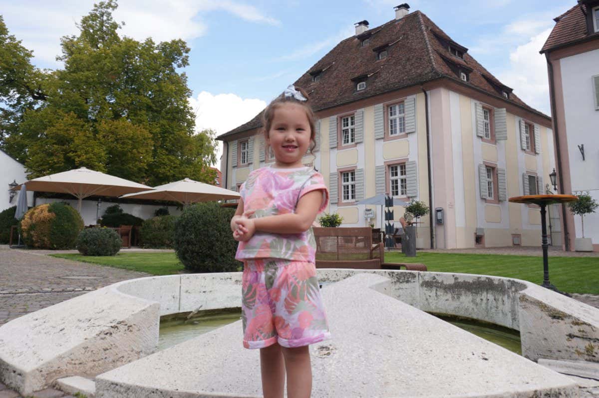 Rylea-Ann was unable to walk before receiving the gene therapy