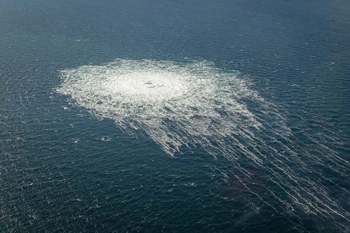 The gas leak at Nord Stream 2