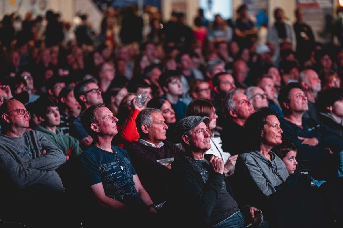 View of audience junaid mubeen audience, Future Stage
