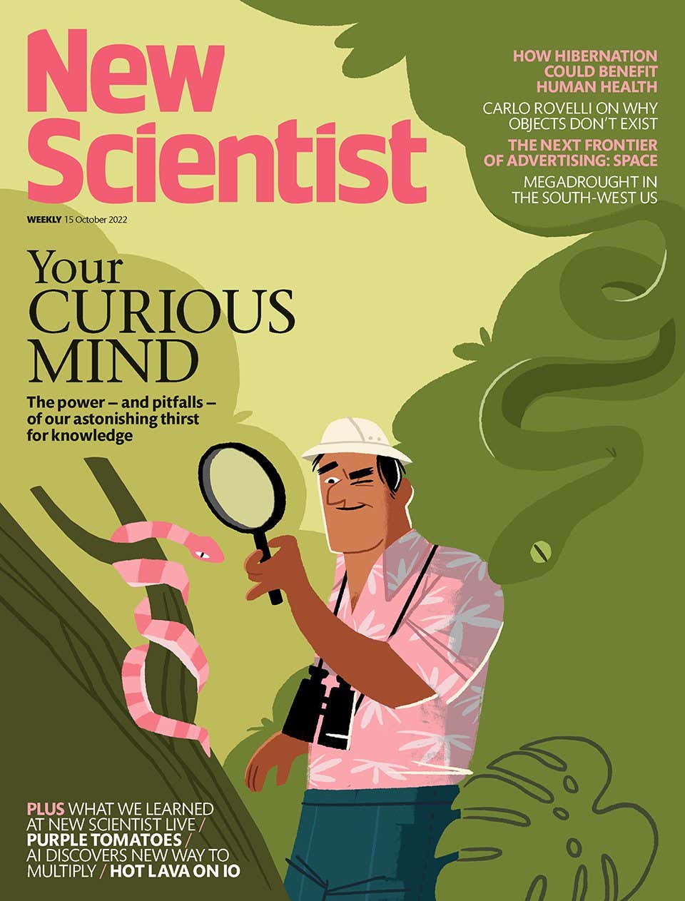 New Scientist issue 3408 cover