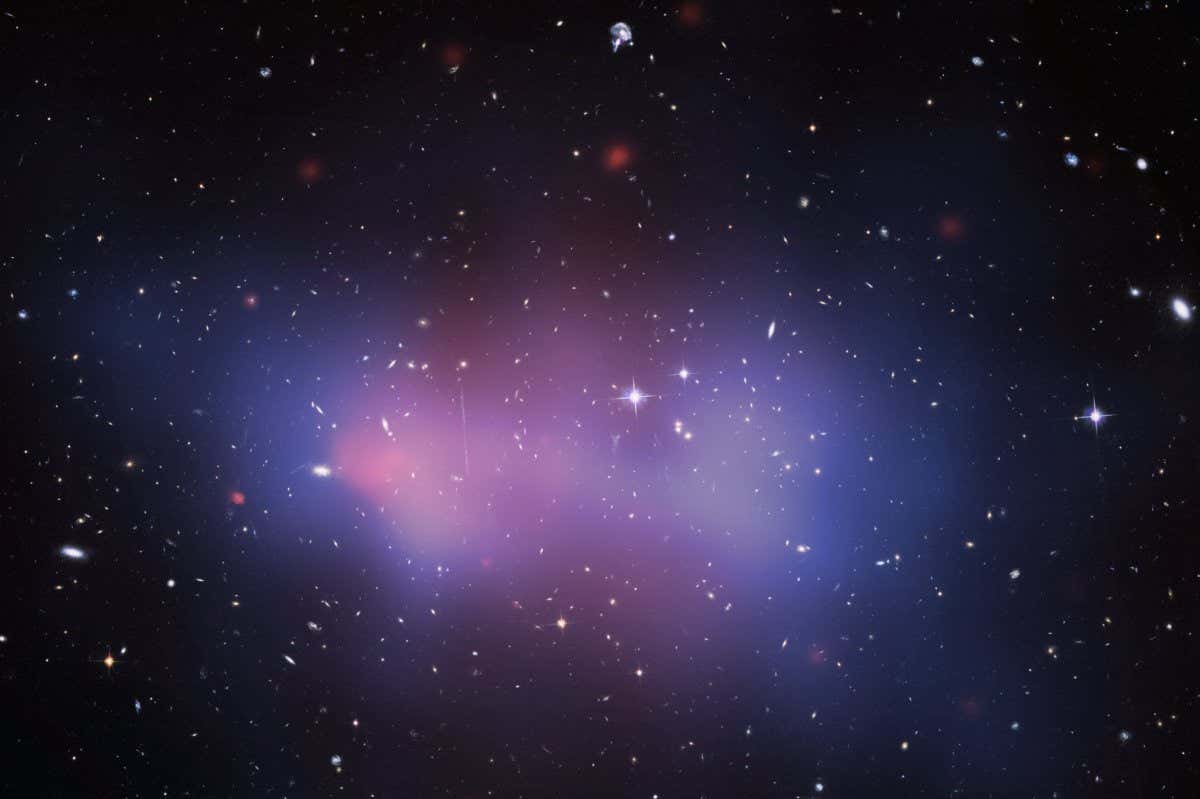 The giant El Gordo galaxy cluster