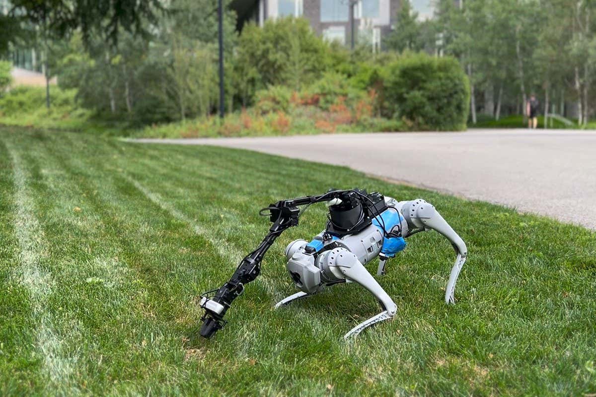 Having AIs train robot dogs to balance makes them a lot cheaper