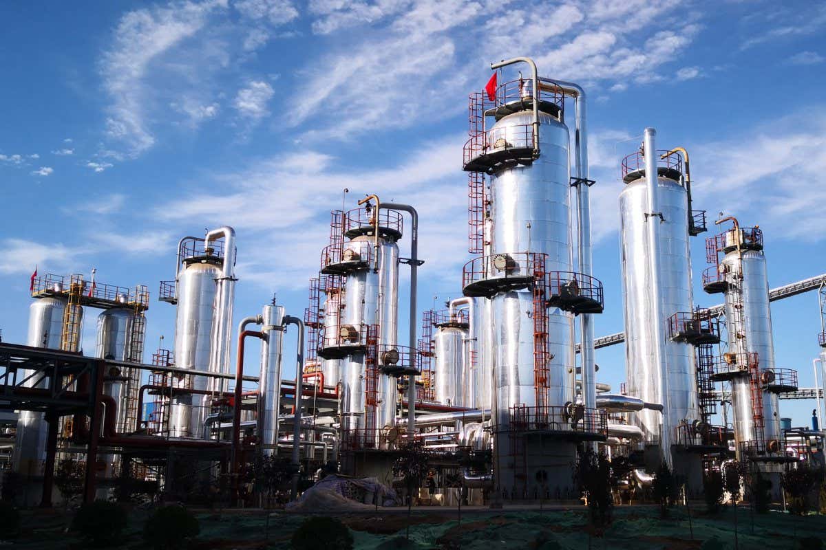 Shunli methanol plant