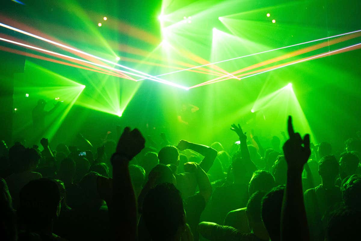 Low-frequency sounds make you dance more