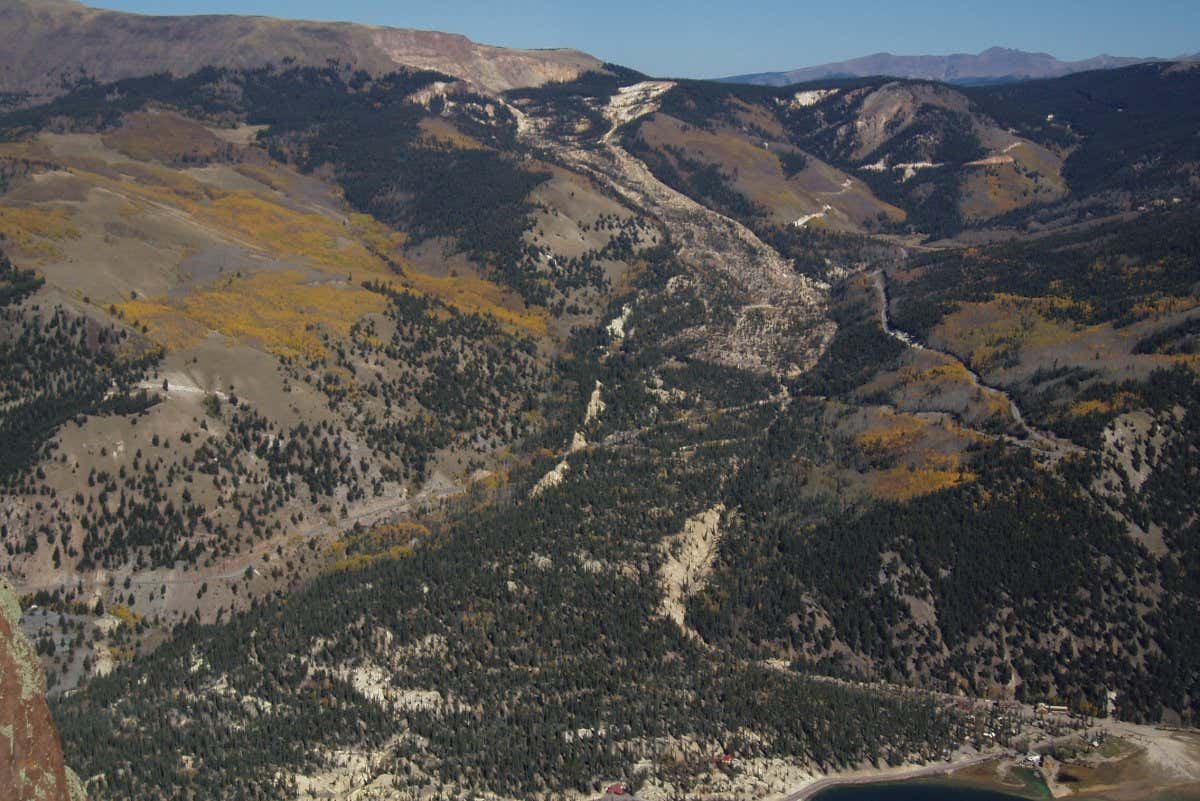 The Slumgullion landslide