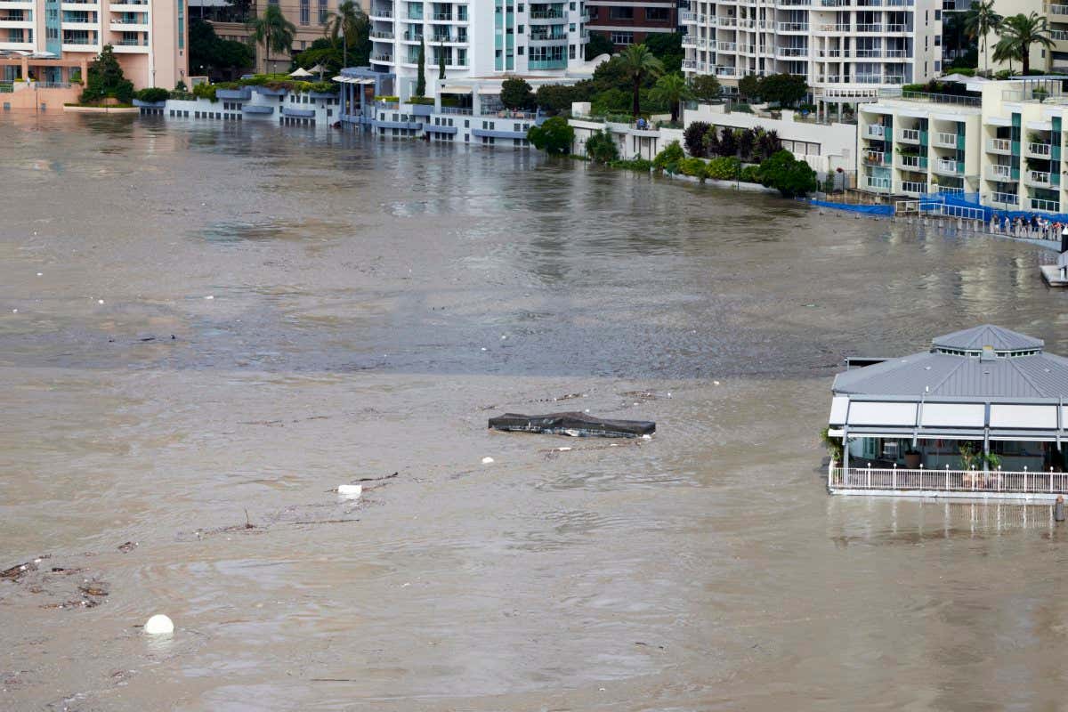 Australian floods due to La Niña