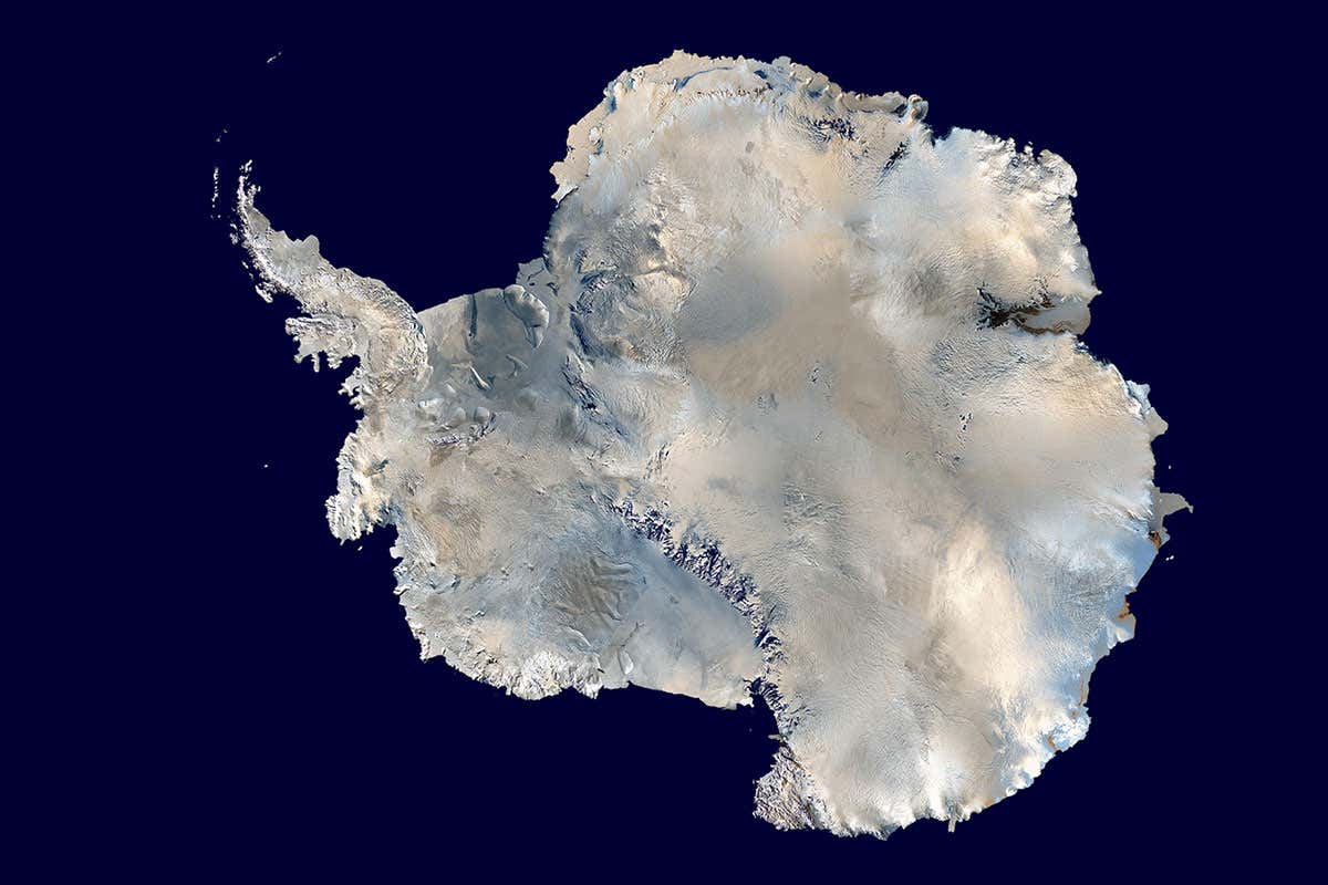 Antarctica from space