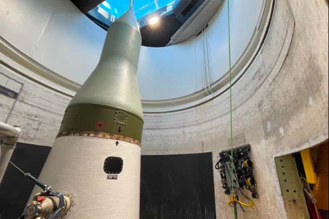 TOKA robot checking a missile silo