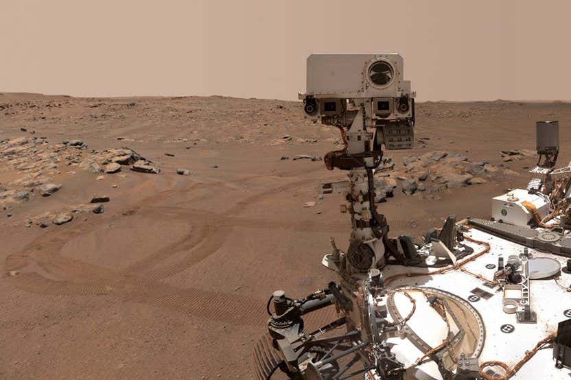 NASA’s Perseverance Mars rover took this selfie near rock nicknamed “Rochette,” found on Jezero Crater’s floor, on Sept. 10, 2021, the 198th Martian day, or sol, of the mission.