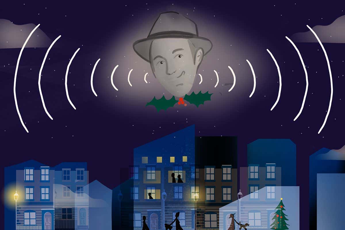 Can you hear the strains of an imaginary Bing Crosby?