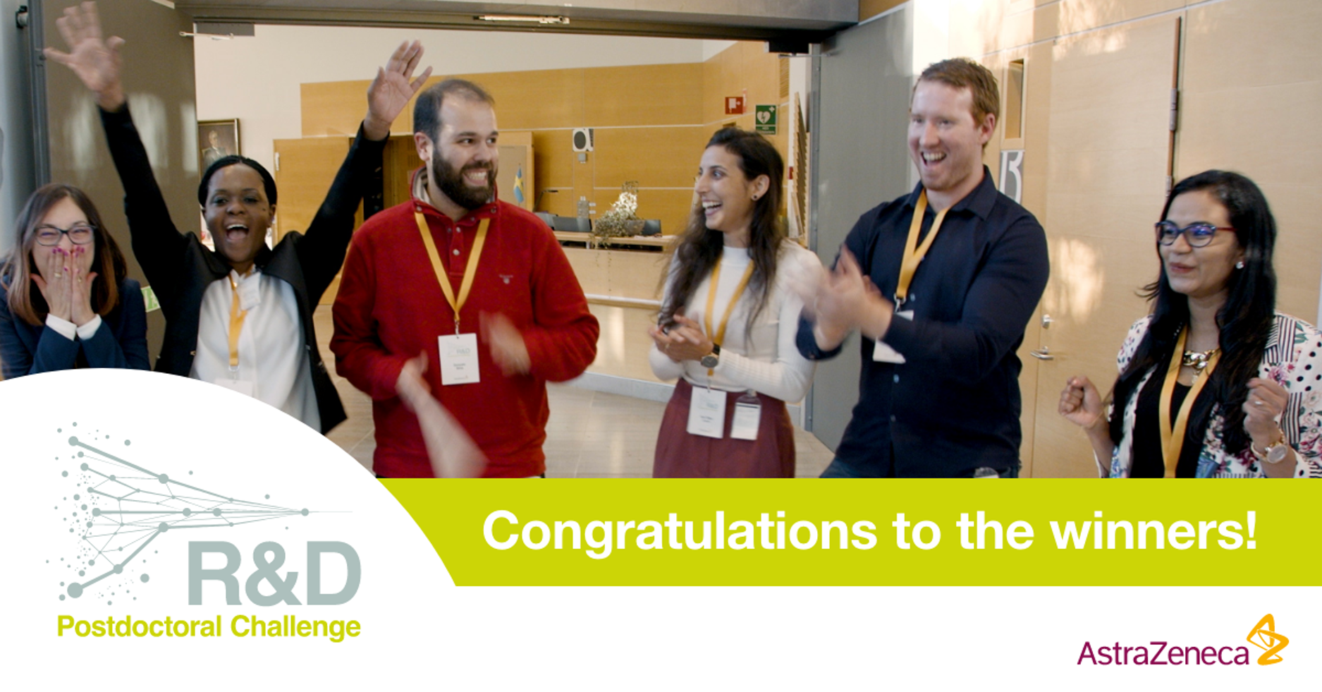 Postdoctoral Challenge winners from AstraZeneca