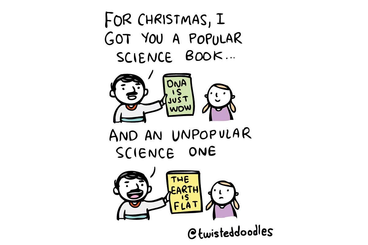 Twisteddoodles on popular science books