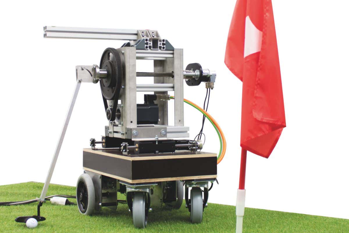 Golfi, the golf robot