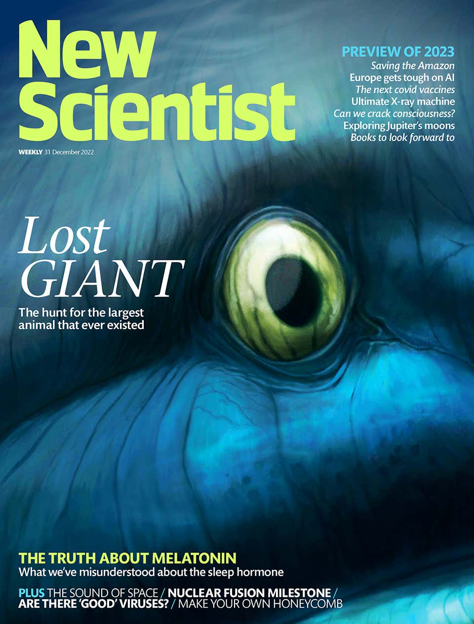 New Scientist issue 3419 cover