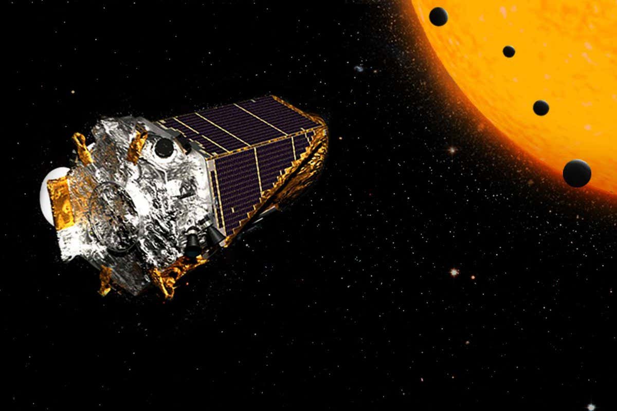 A crop of more than 100 planets, discovered by NASA's Kepler Space Telescope, includes four in Earth's size-range orbiting a single dwarf star.