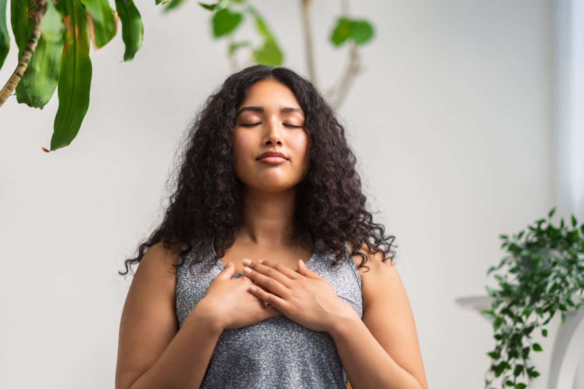 Practicing just 5 minutes of breathing exercises every one day for one month can ease anxiety