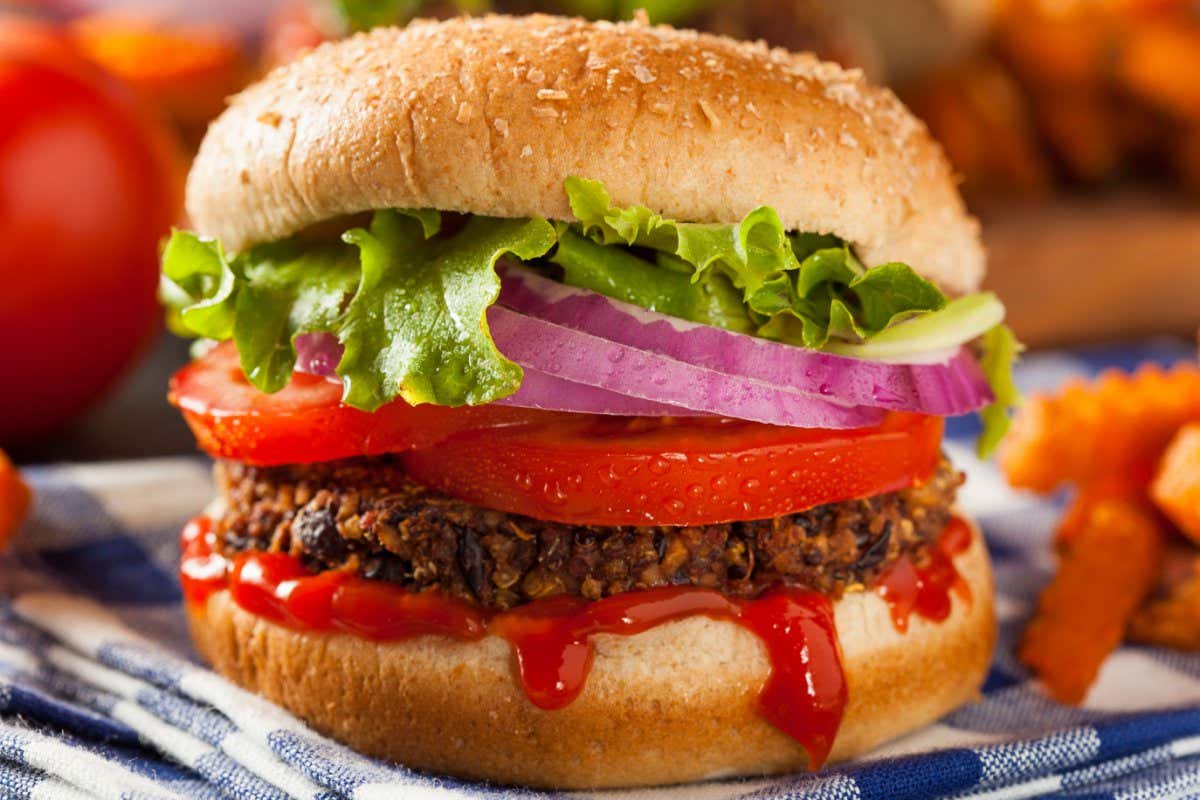 Vegan burger