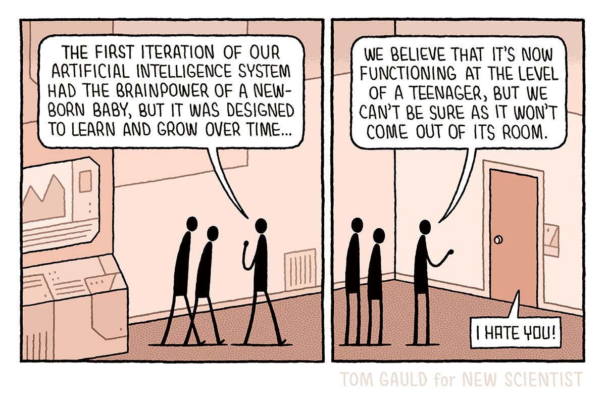 Tom Gauld on the learning potential of artificial intelligence
