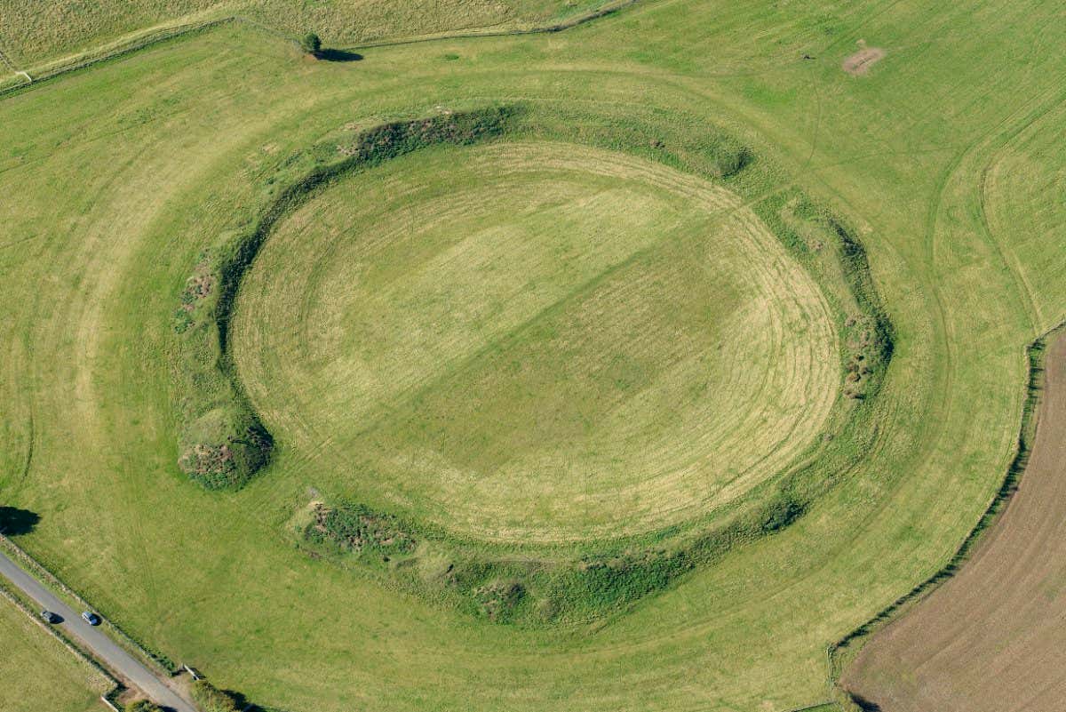 Central Henge, Thornborough Henges. ?Historic England Archive