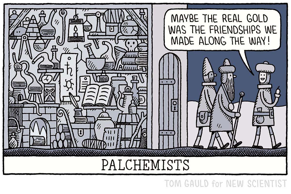 Tom Gauld on the palchemists