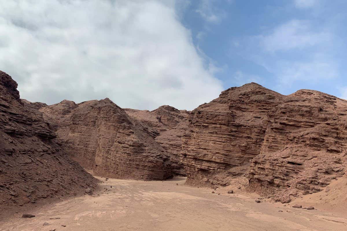 A region of the Atacama desert called Red Stone