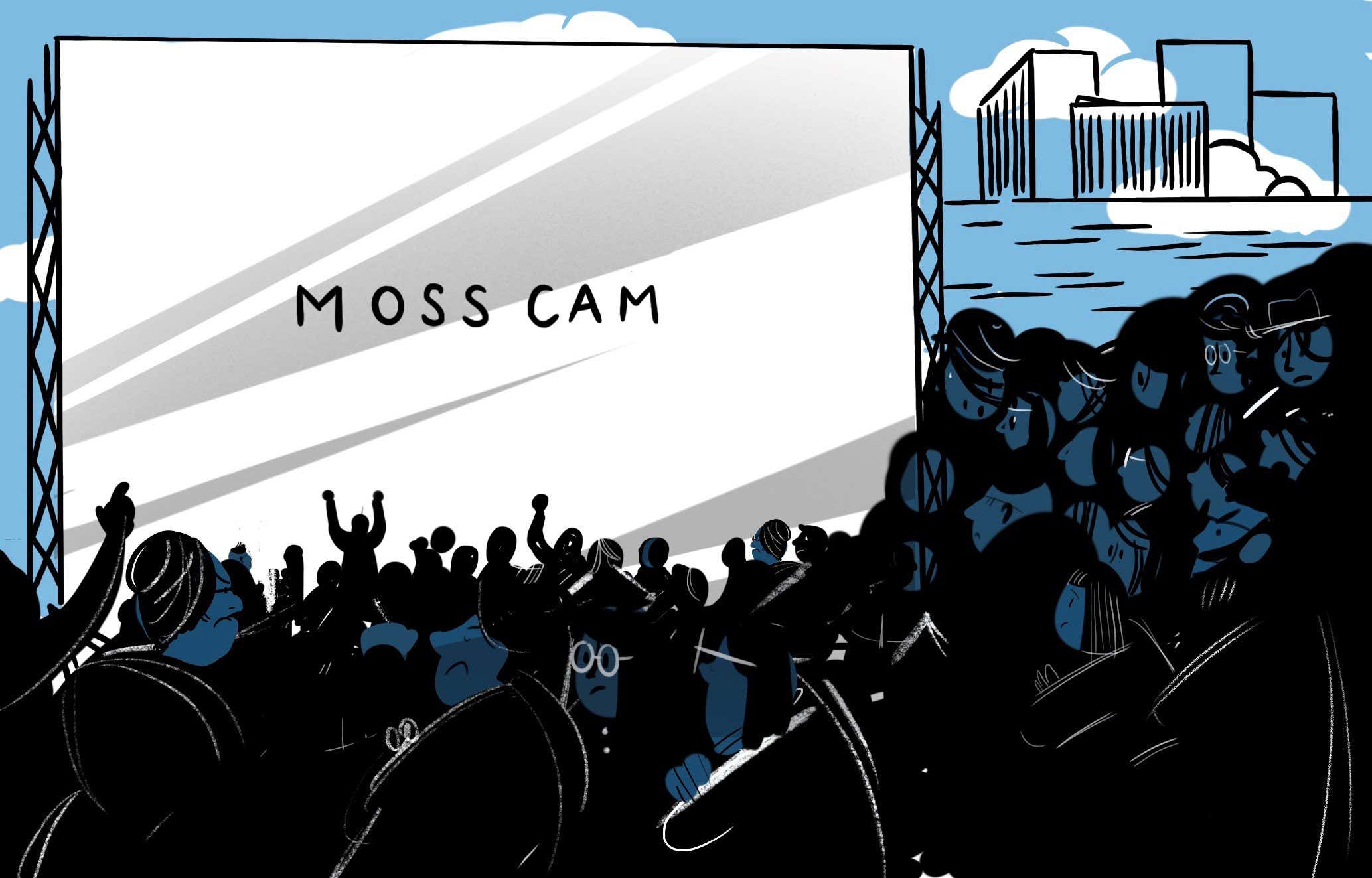 Did public demand to watch moss grow overwhelm the 'Mosscam'?