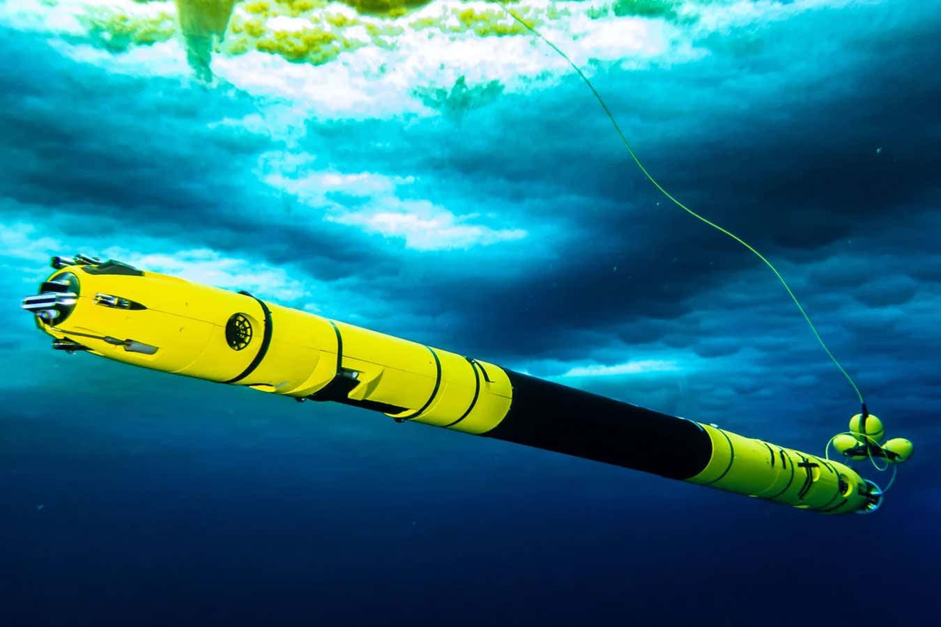 Icefin under Antarctica’s Thwaites ice shelf