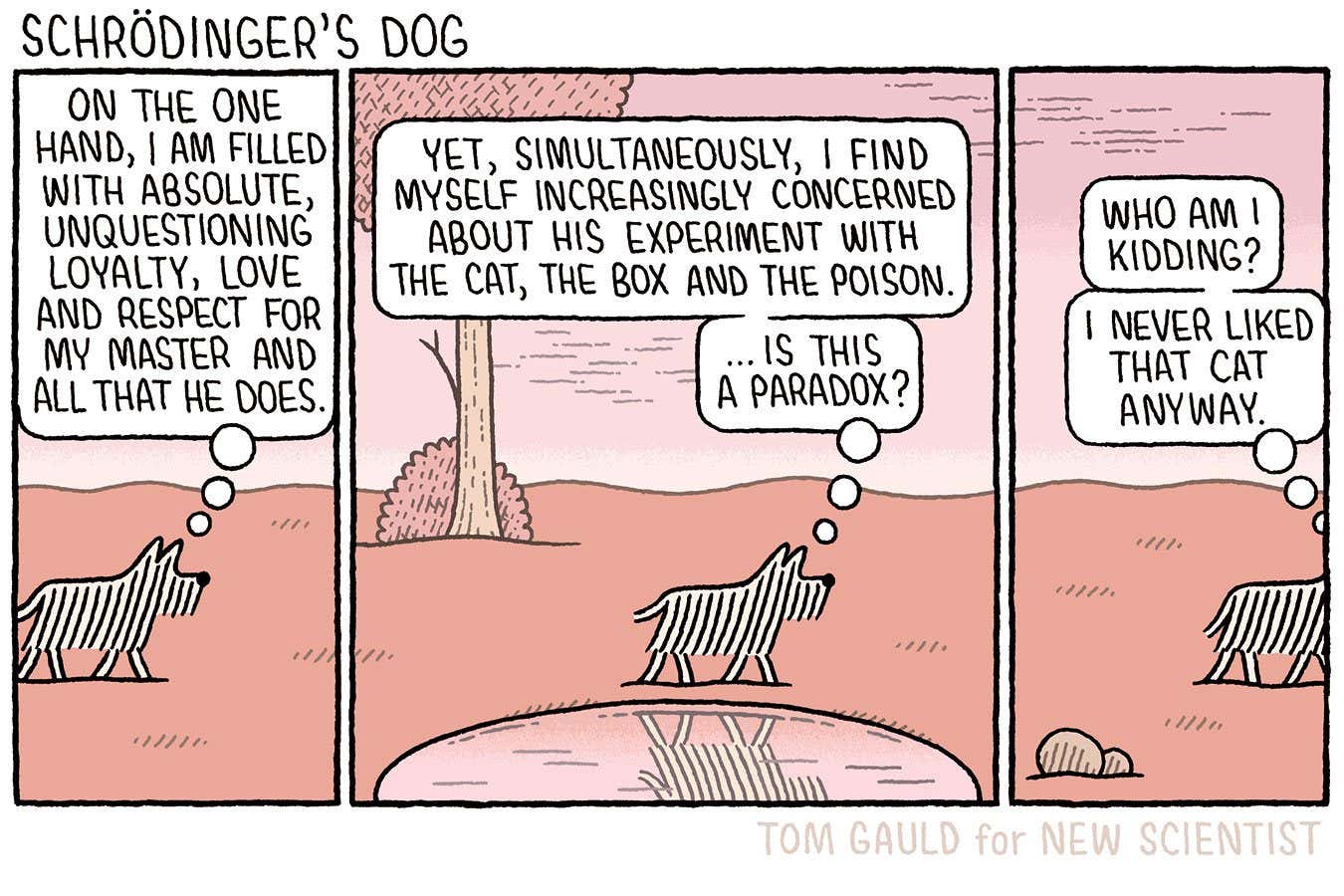 Tom Gauld: Schrödinger's dog