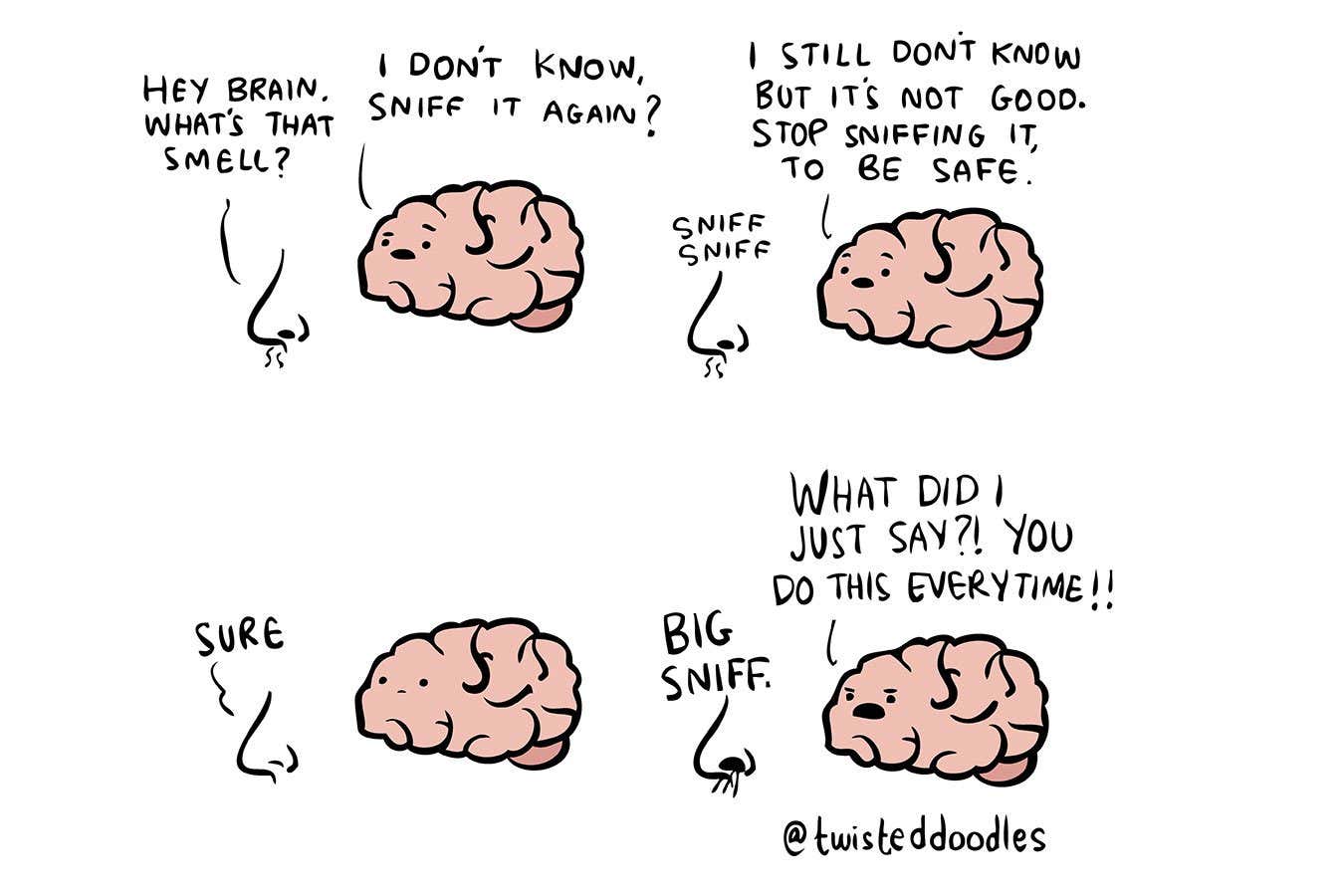 Twisteddoodles on a bad smell