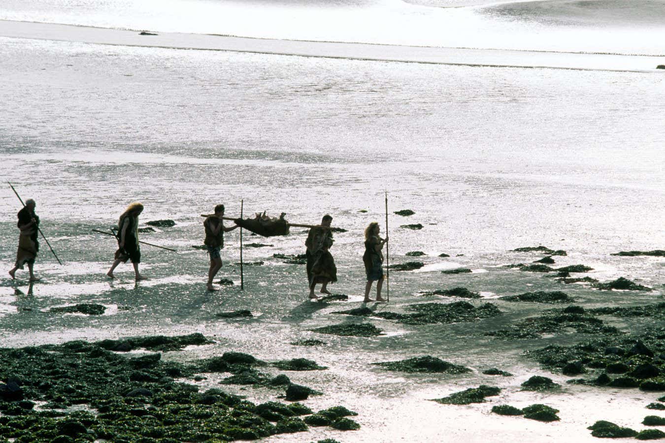 Painting of hunter-gatherers