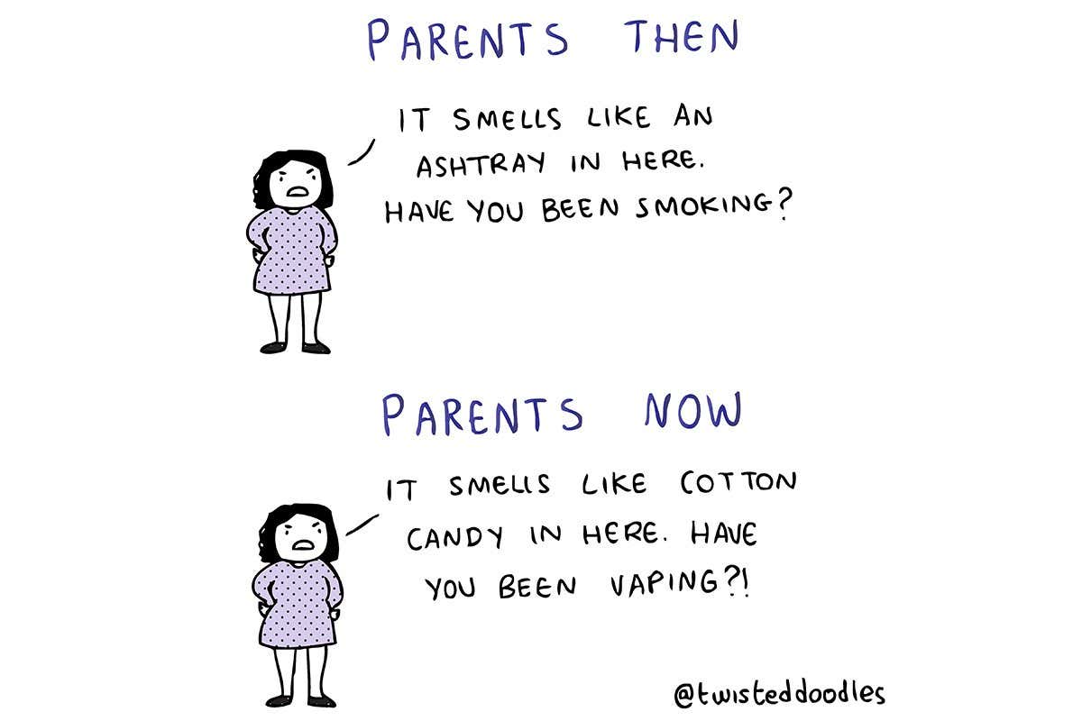 Twisteddoodles: How parenting has changed