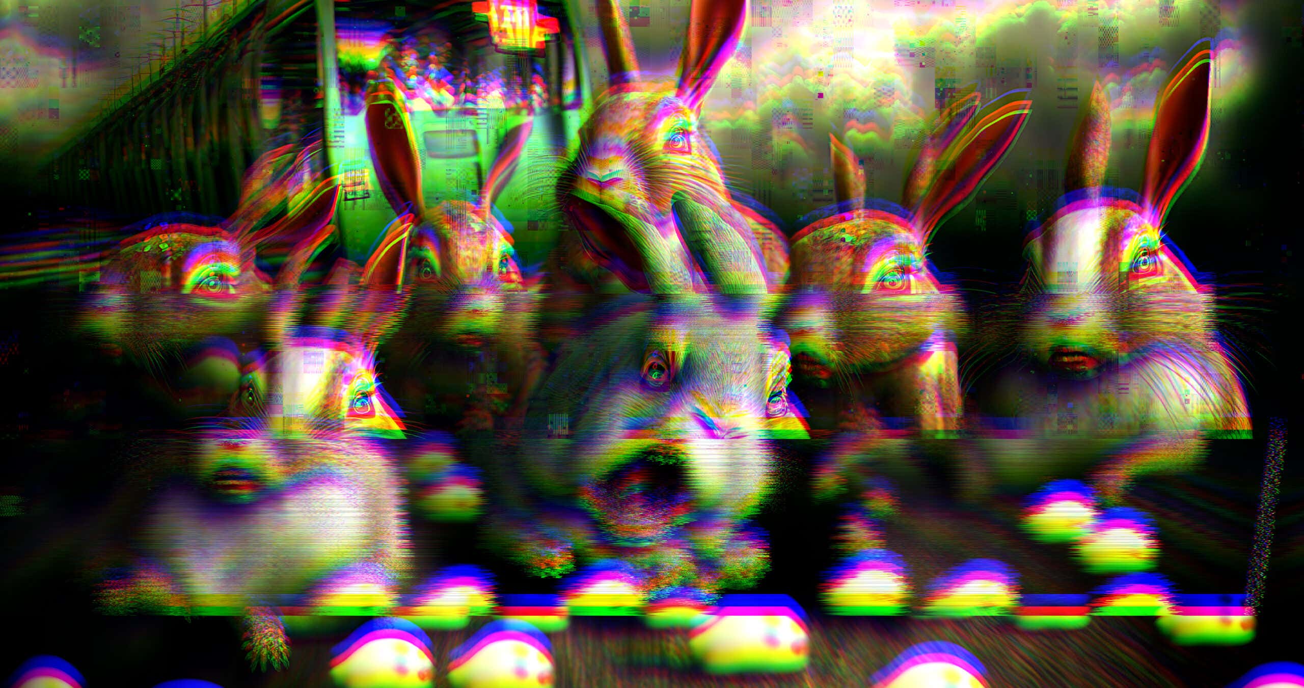 Rabbit depicted in sci-fi filmWelcome To Your A.I. Future