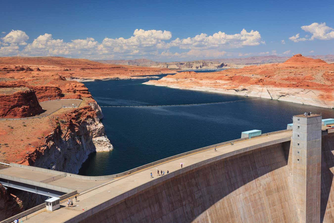 Glen Canyon Dam on the Colorado river