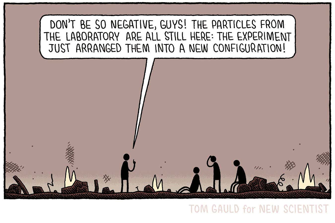 Tom Gauld on the outcome of an experiment