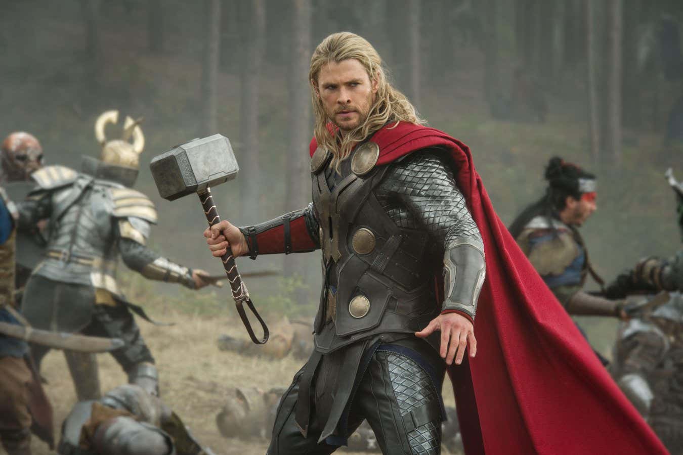 HCNBCF THOR: THE DARK WORLD, Chris Hemsworth as Thor, 2013. ph: Jay Maidment/?Walt Disney Studios/courtesy Everett Collection