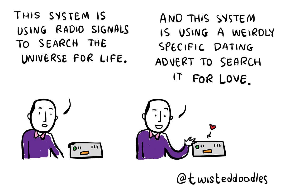 Twisteddoodles on the search for life and love