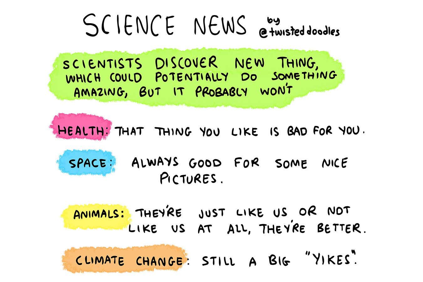 New Scientist. Science news and long reads from expert journalists, covering developments in science, technology, health and the environment on the website and the magazine.